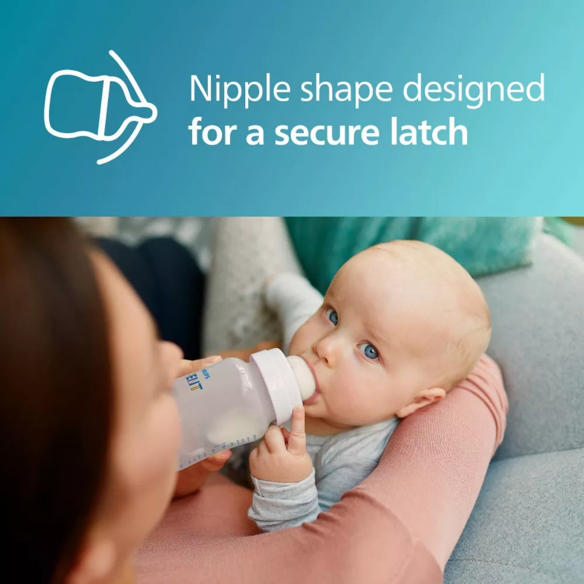 Avent Anti-Colic Baby Bottle Flow 4 Nipple 2Pk