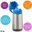 B.Box Insulated Drink Bottle 12 oz - Blue Slate