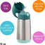 B.Box Insulated Drink Bottle 12 oz - Emerald Forest