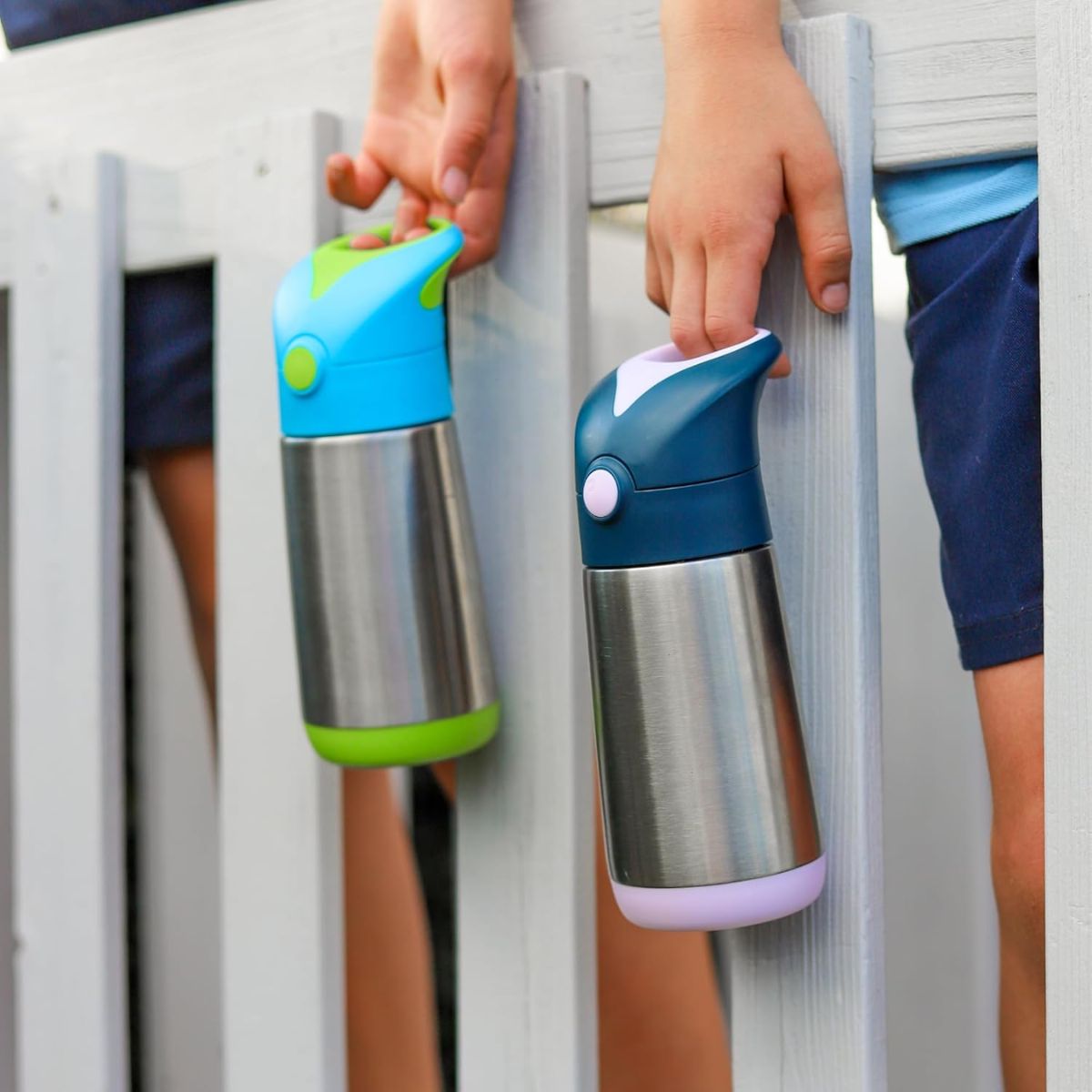 B.Box Insulated Drink Bottle 12 oz - Emerald Forest