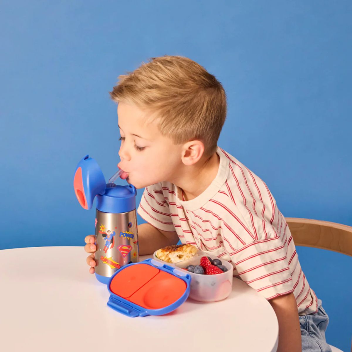 B.Box Insulated Drink Bottle 12 oz - Superman