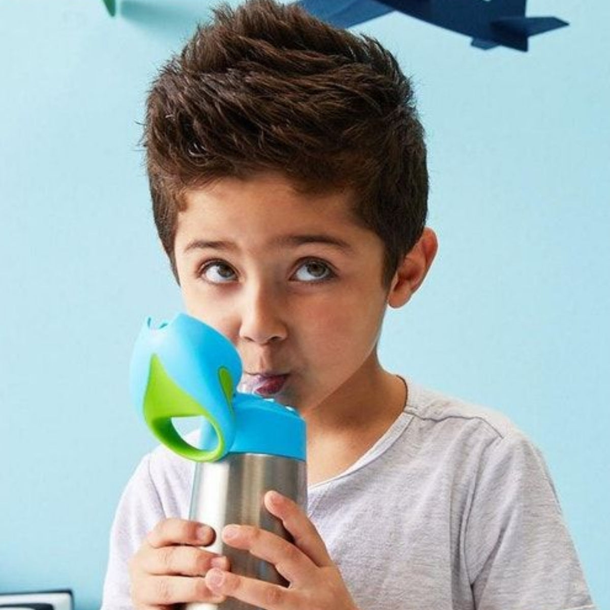 B.Box Insulated Drink Bottle 12 oz - Strawberry Shake