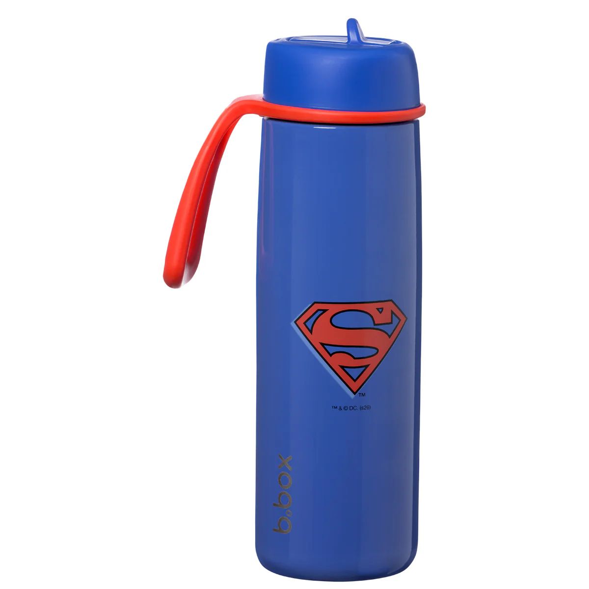 B.Box Insulated Water Bottle With Straw 23 oz - Superman