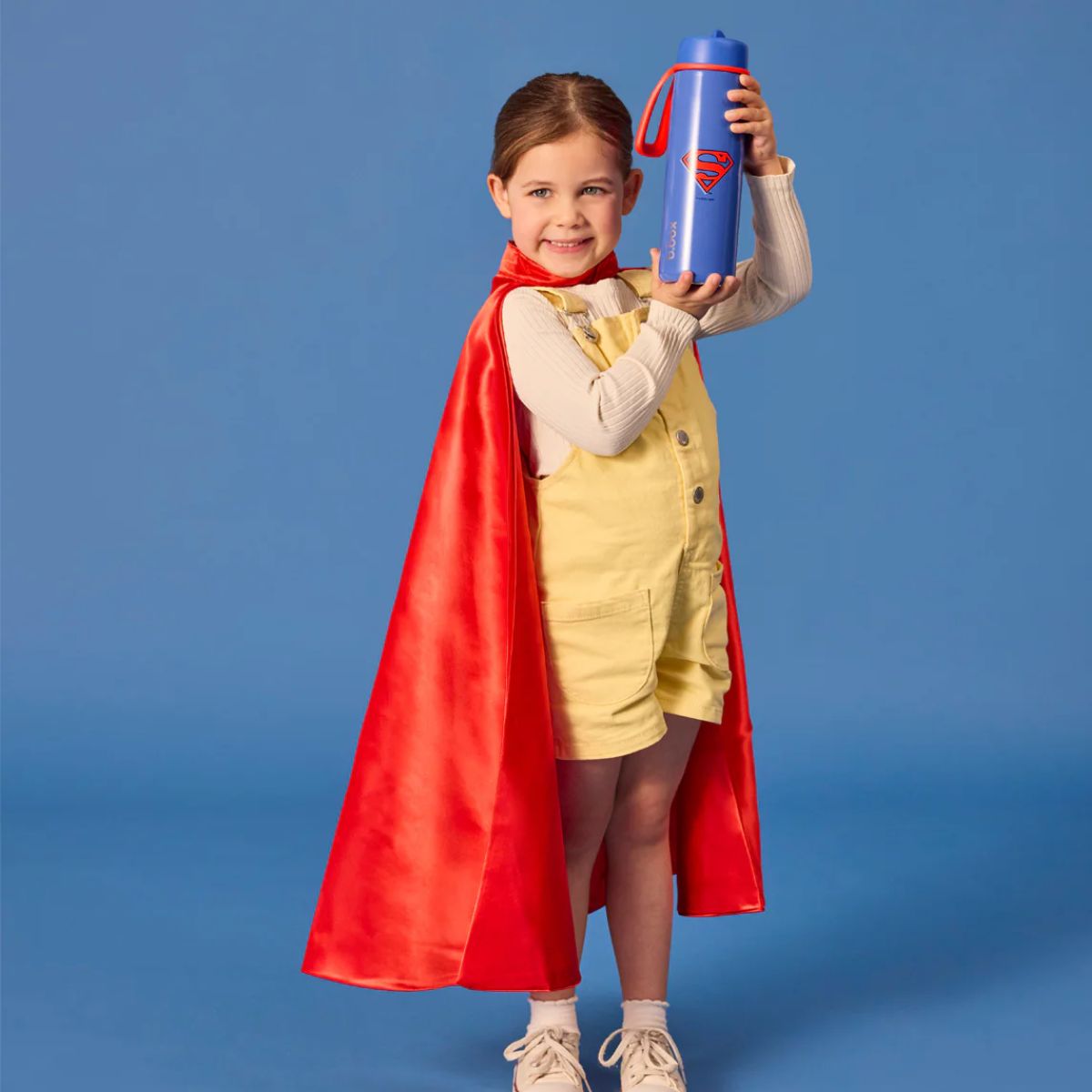B.Box Insulated Water Bottle With Straw 23 oz - Superman