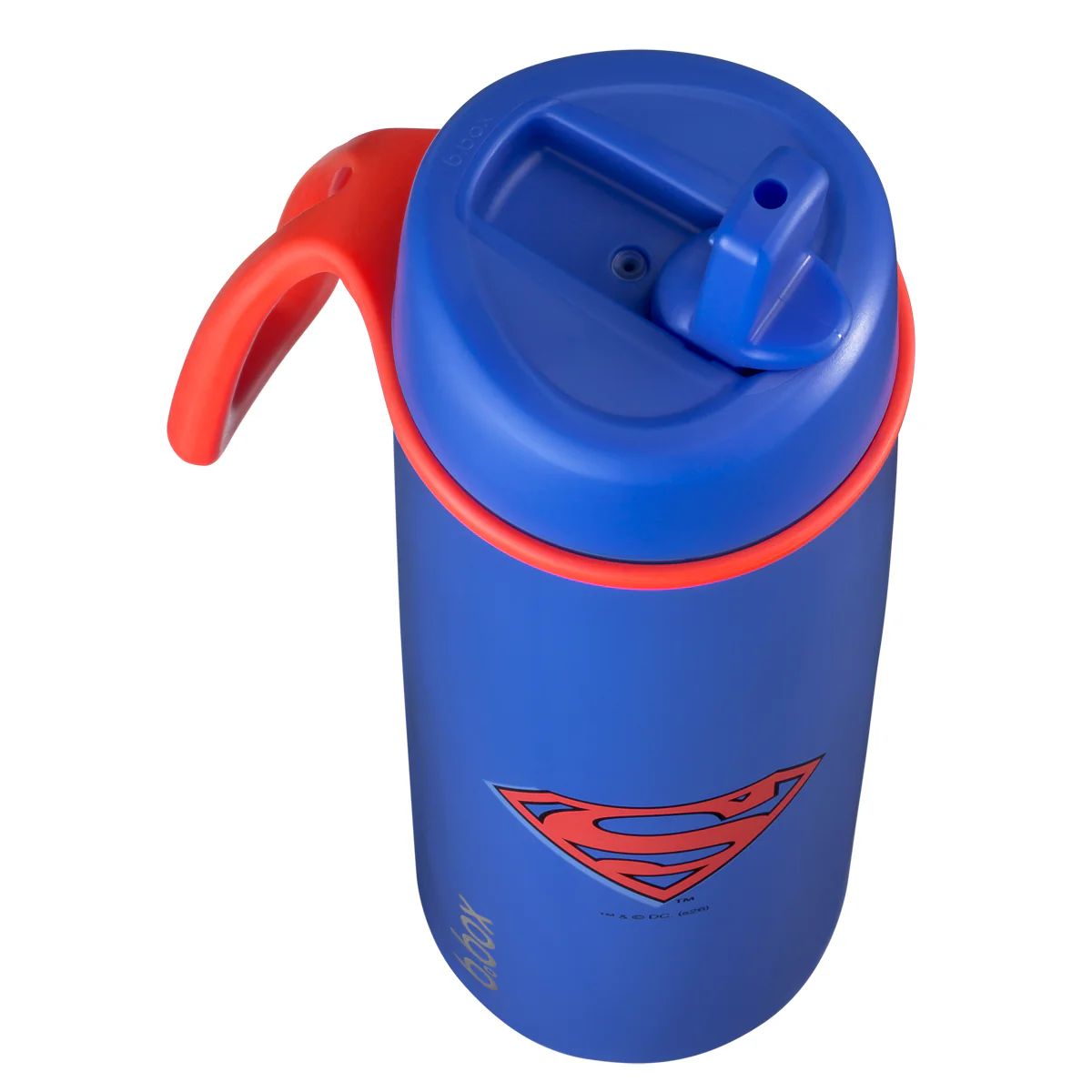 B.Box Insulated Water Bottle With Straw 23 oz - Superman