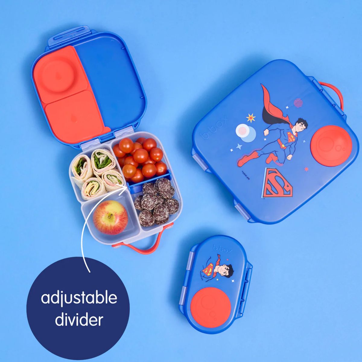 B.Box Mini Bento Kids Lunch Box - Superman