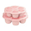 Beaba Multiportions 5 Oz Silicone Tray – Rose