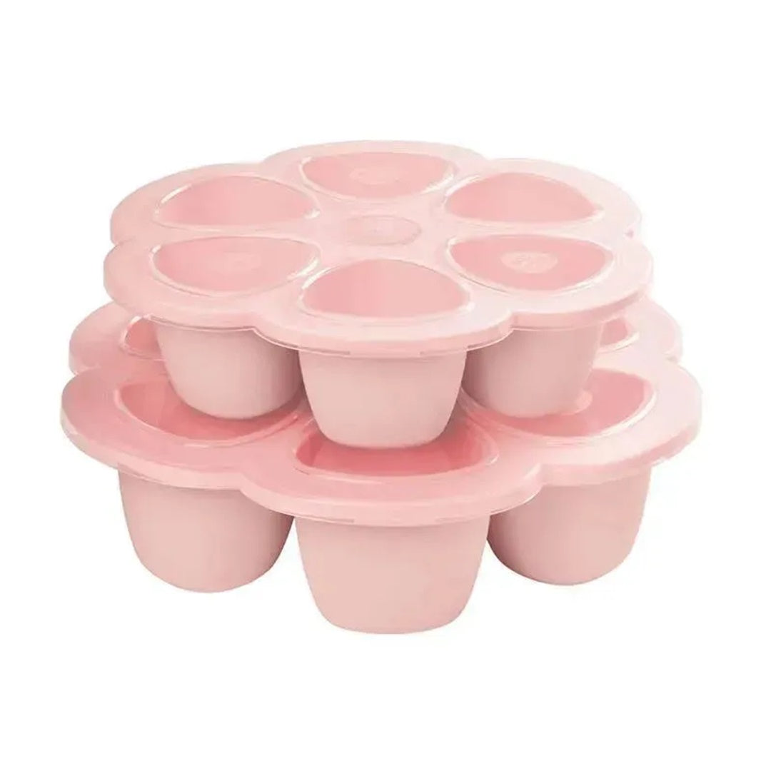 Beaba Multiportions 5 Oz Silicone Tray – Rose