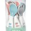 Beaba Toddler's Self-Feeding Cutlery - Set of 10 - Breeze