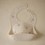 Mushie Silicone Baby Bib Bluey Ivory
