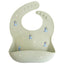 Mushie Silicone Baby Bib - Bluey Sage on Luna Baby Store Miami