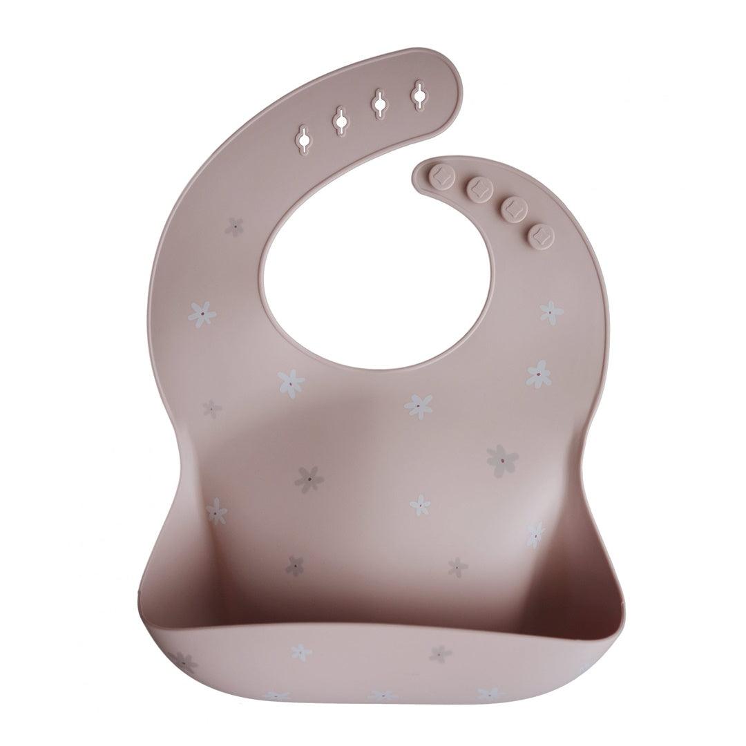 Babador De Silicone Infantil Mushie Daisy - Mushie Babytunes