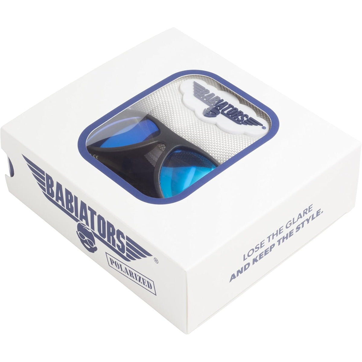 Babiators Polarized Aviator Sunglasses Cool Blue Lenses - 3-5 years