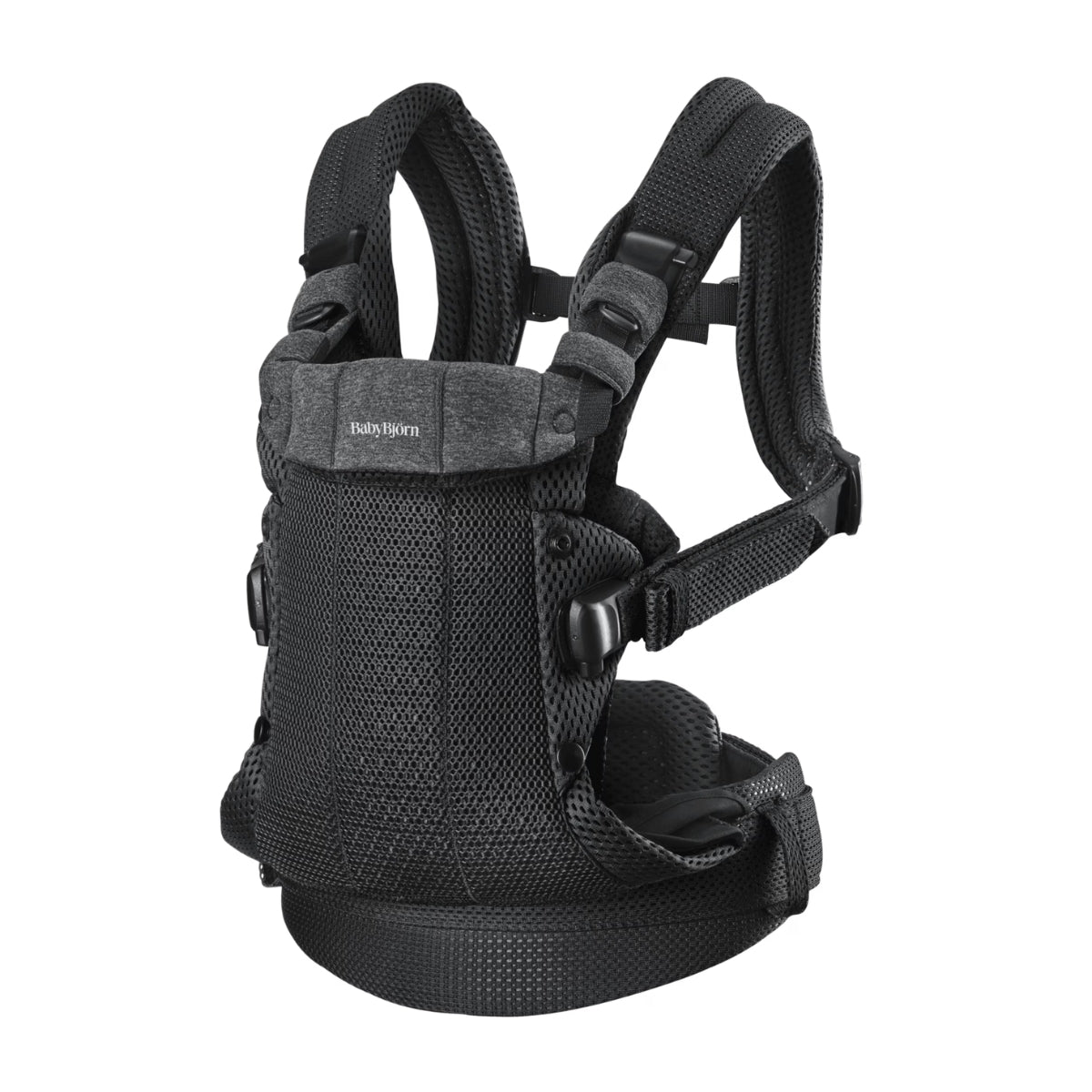 BabyBjörn Baby Carrier Harmony 3D Mesh Black on Luna Baby Store Miami