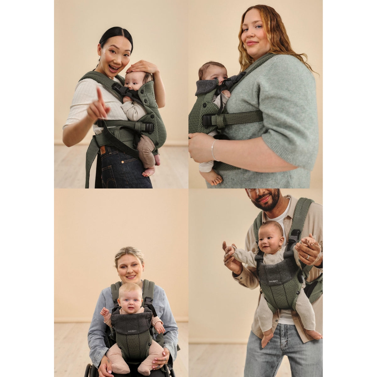 BabyBjörn Baby Carrier Harmony 3D Mesh Silver