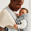 BabyBjörn Baby Carrier Mini 3D Jersey - Light gray