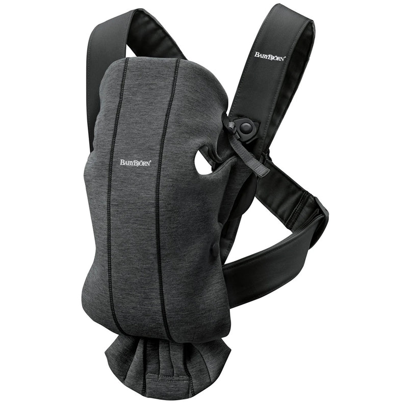 BabyBjörn Baby Carrier Mini 3D Jersey - Charcoal gray