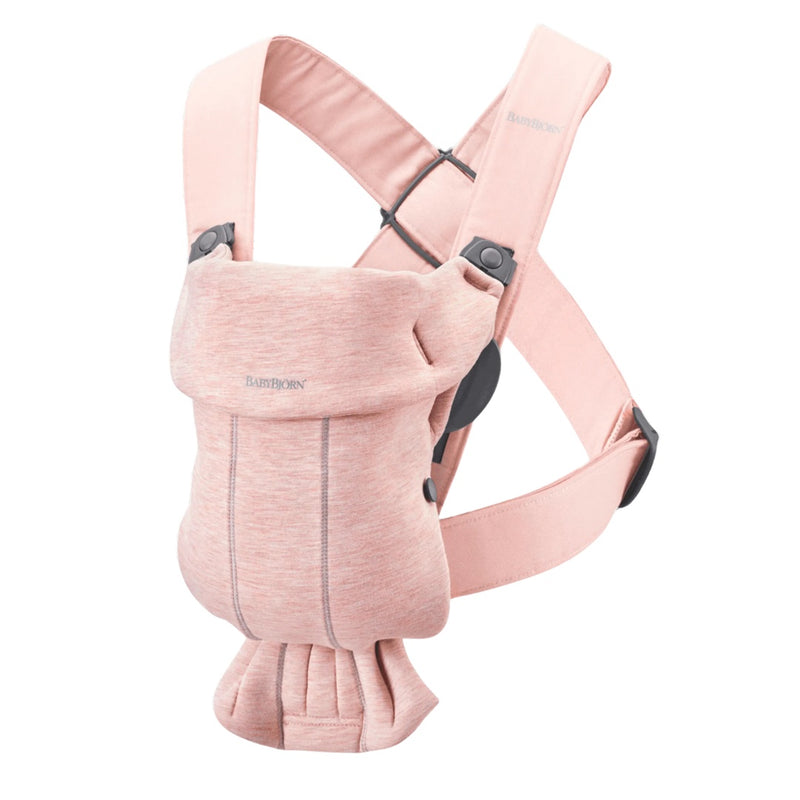 BabyBjörn Baby Carrier Mini 3D Jersey - Light pink