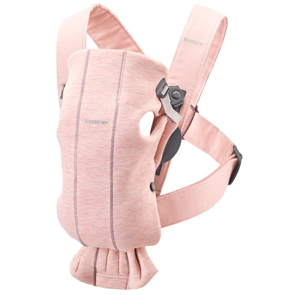 BabyBjörn Baby Carrier Mini 3D Jersey - Light pink