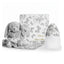 Baby Bottle + Lovey Gift Set | Tartine et Chocolat "Toile de Jouy" Grey on Luna Baby Store Miami