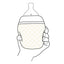 Baby Bottle + Lovey Gift Set | Tartine et Chocolat "Toile de Jouy" Grey on Luna Baby Store Miami