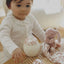 Baby Bottle + Lovey Gift Set | Tartine et Chocolat "Toile de Jouy" Terracotta on Luna Baby Store Miami
