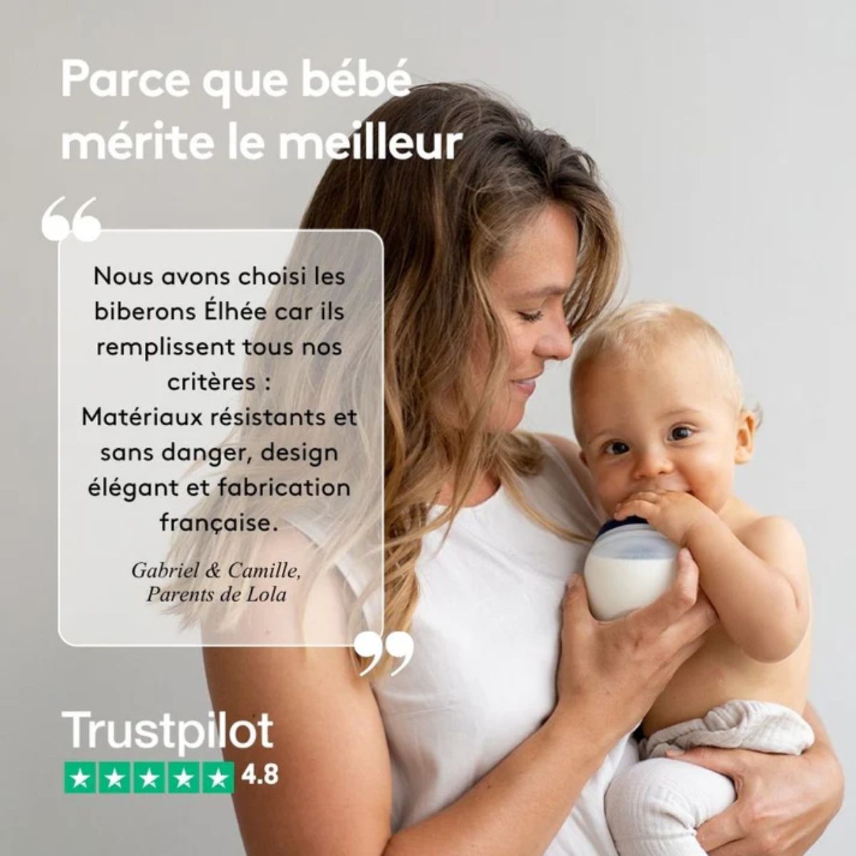 Baby Bottle + Lovey Gift Set | Tartine et Chocolat "Toile de Jouy" Terracotta on Luna Baby Store Miami