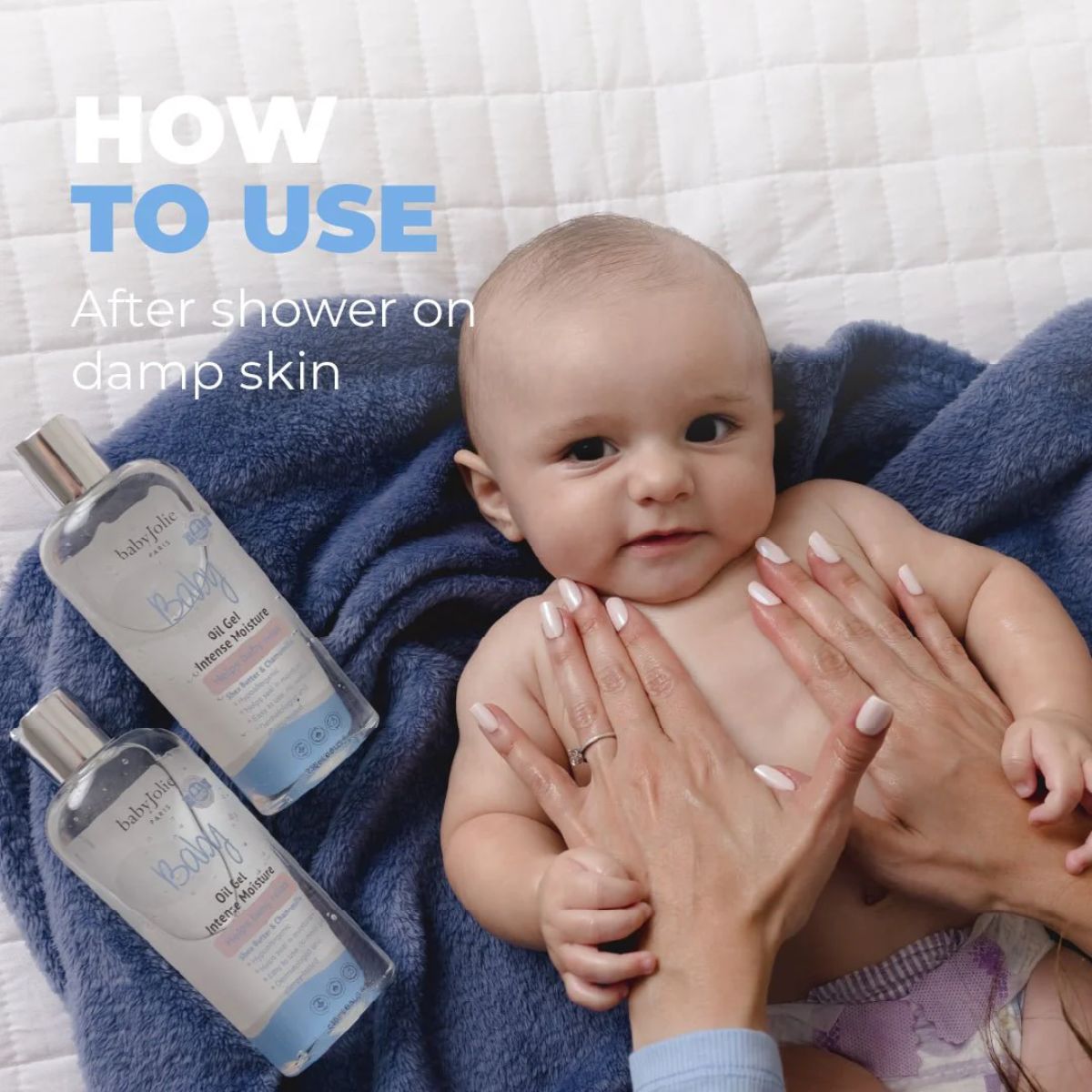 Baby Jolie Baby Oil Gel Intensive Moisture 8Oz