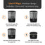 Baby Brezza Bottle Sterilizer and Dryer Advanced Black
