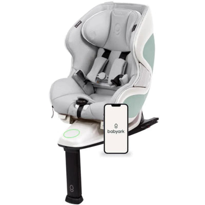 Babyark Smart Convertible Car Seat Eggshell - White / Glacier Ice