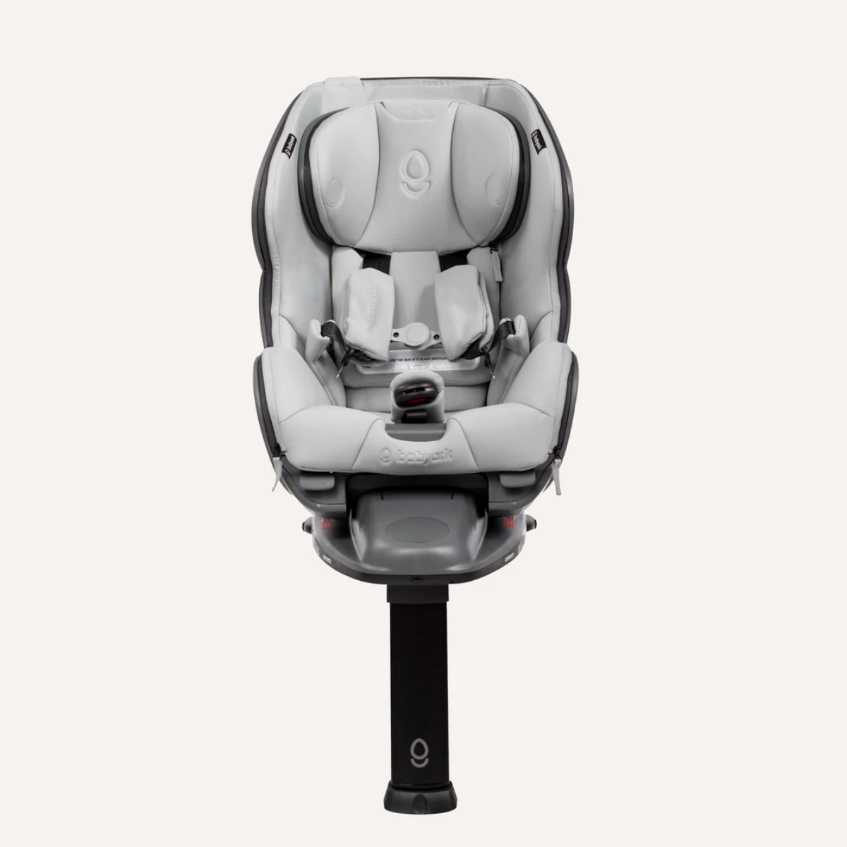 Babyark Smart Convertible Car Seat Eggshell - White / Glacier Ice