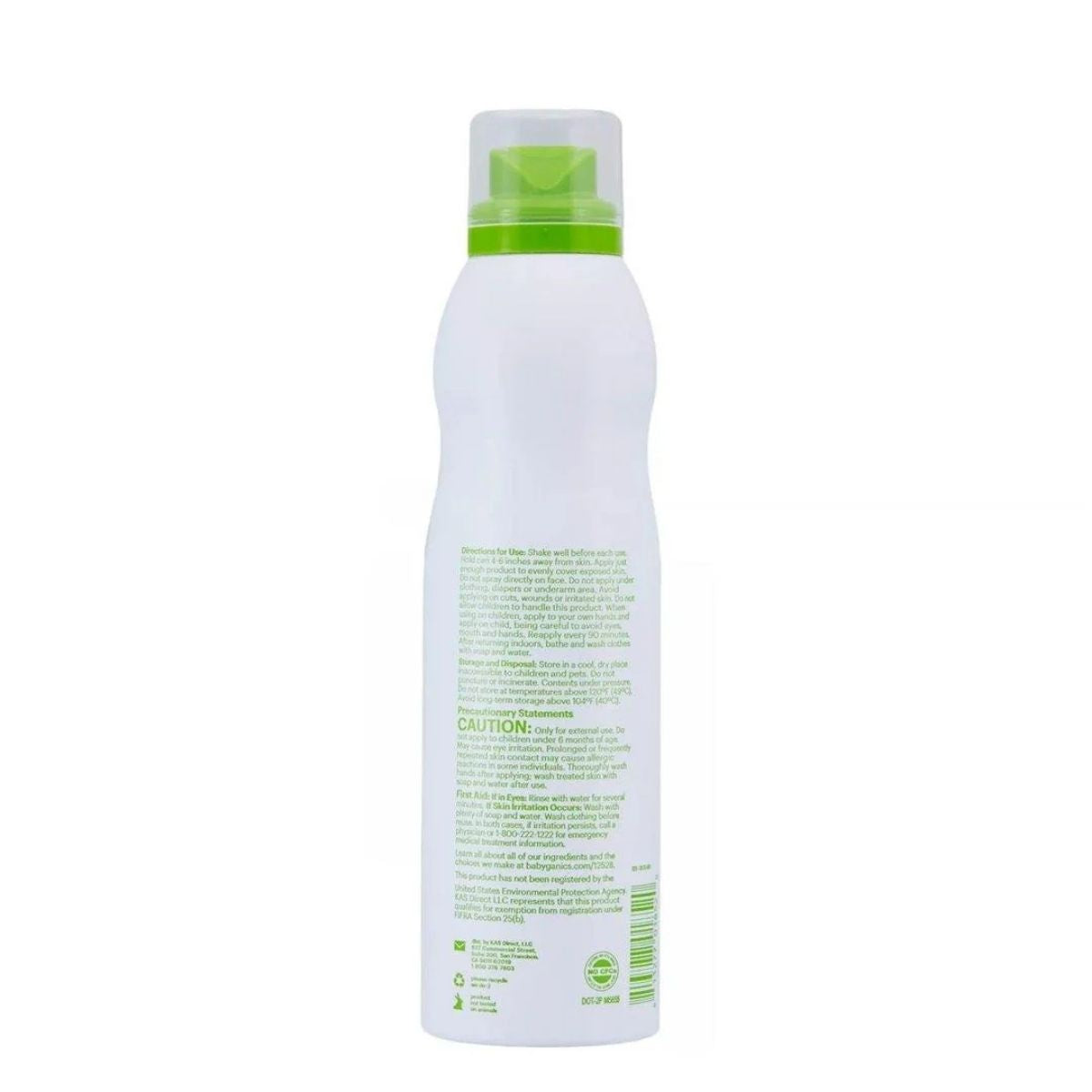 Babyganics Natural Continuos Mist Bug Spray For Baby 5oz on Luna Baby Store Miami