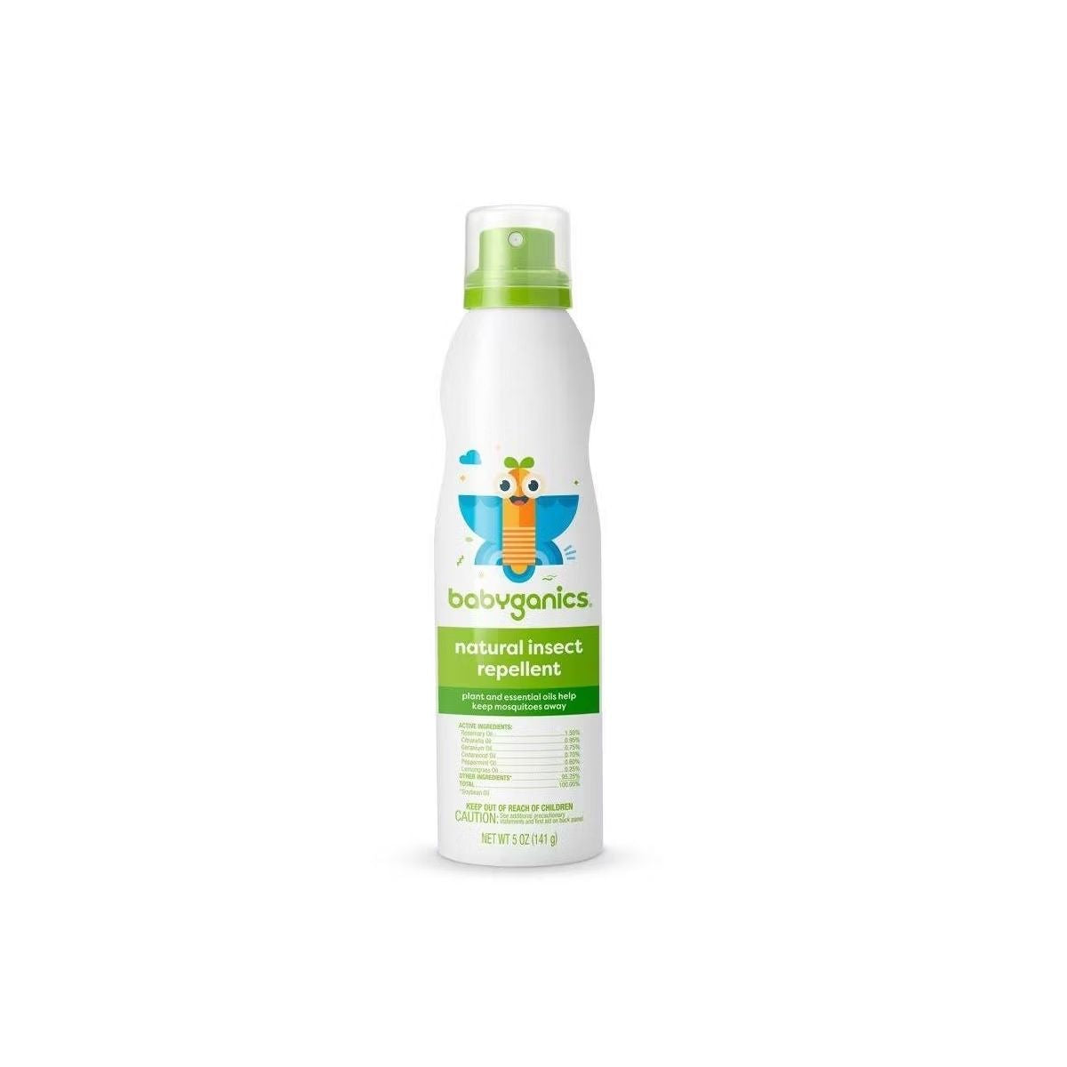 Babyganics Natural Continuos Mist Bug Spray For Baby 5oz