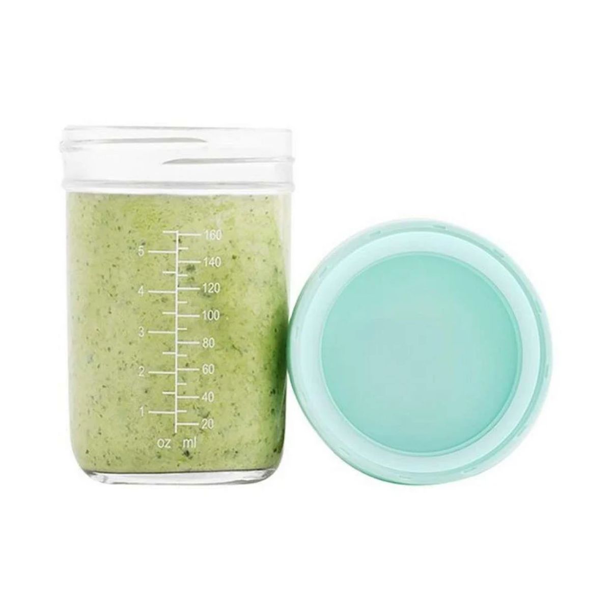 Babymoov Glass Jar Baby Food Storage Container Sets - Durable & Eco-Friendly Glass
