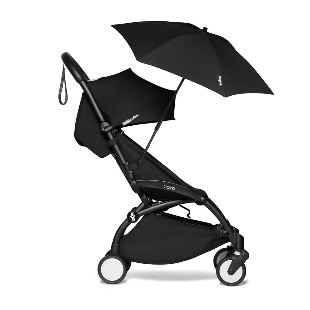 Stokke YOYO + Parasol Black on Luna Baby Store Miami