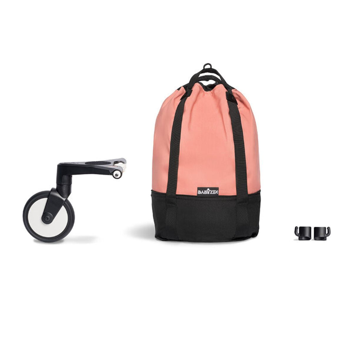 Babyzen Yoyo2 and Yoyo+ Rolling Bag - Ginger - Prevents Stroller Tipping