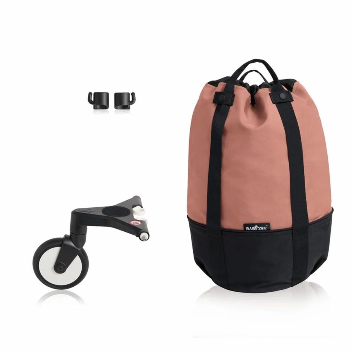 Babyzen Yoyo2 and Yoyo+ Rolling Bag - Ginger - Extra Storage Without Compromising Stability