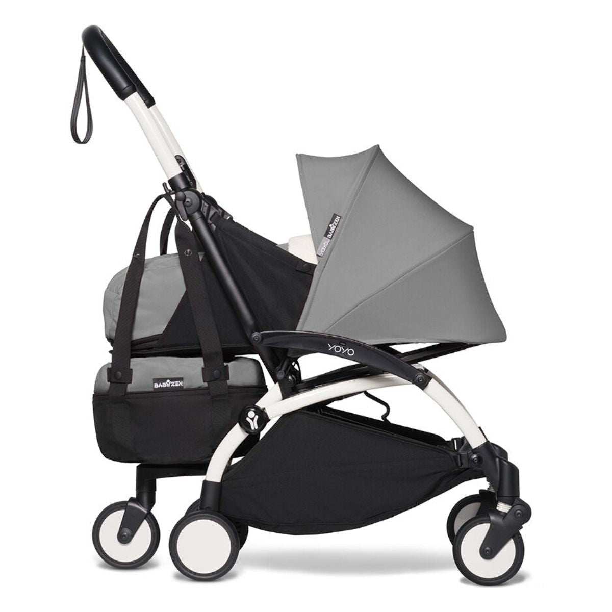 BABYZEN YOYO 2 ベビーカー グレー アクセサリー付 Babyzen Yoyo2 and Yoyo+ Rolling Bag - Grey – Luna Baby Store