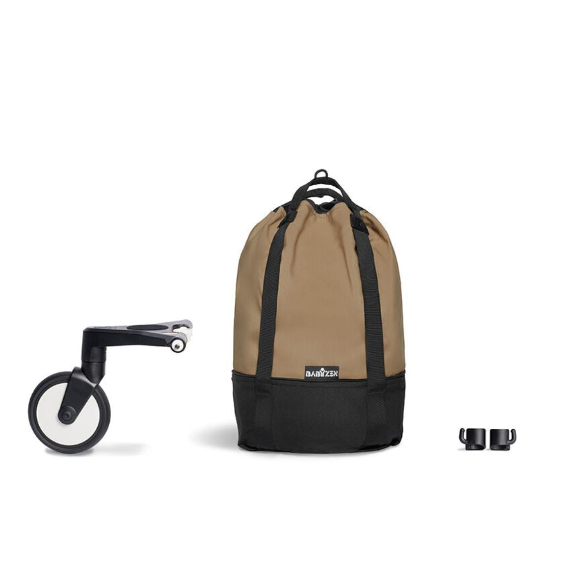 Babyzen Yoyo2 and Yoyo+ Rolling Bag - Toffee - Extra Storage Without Compromising Stability