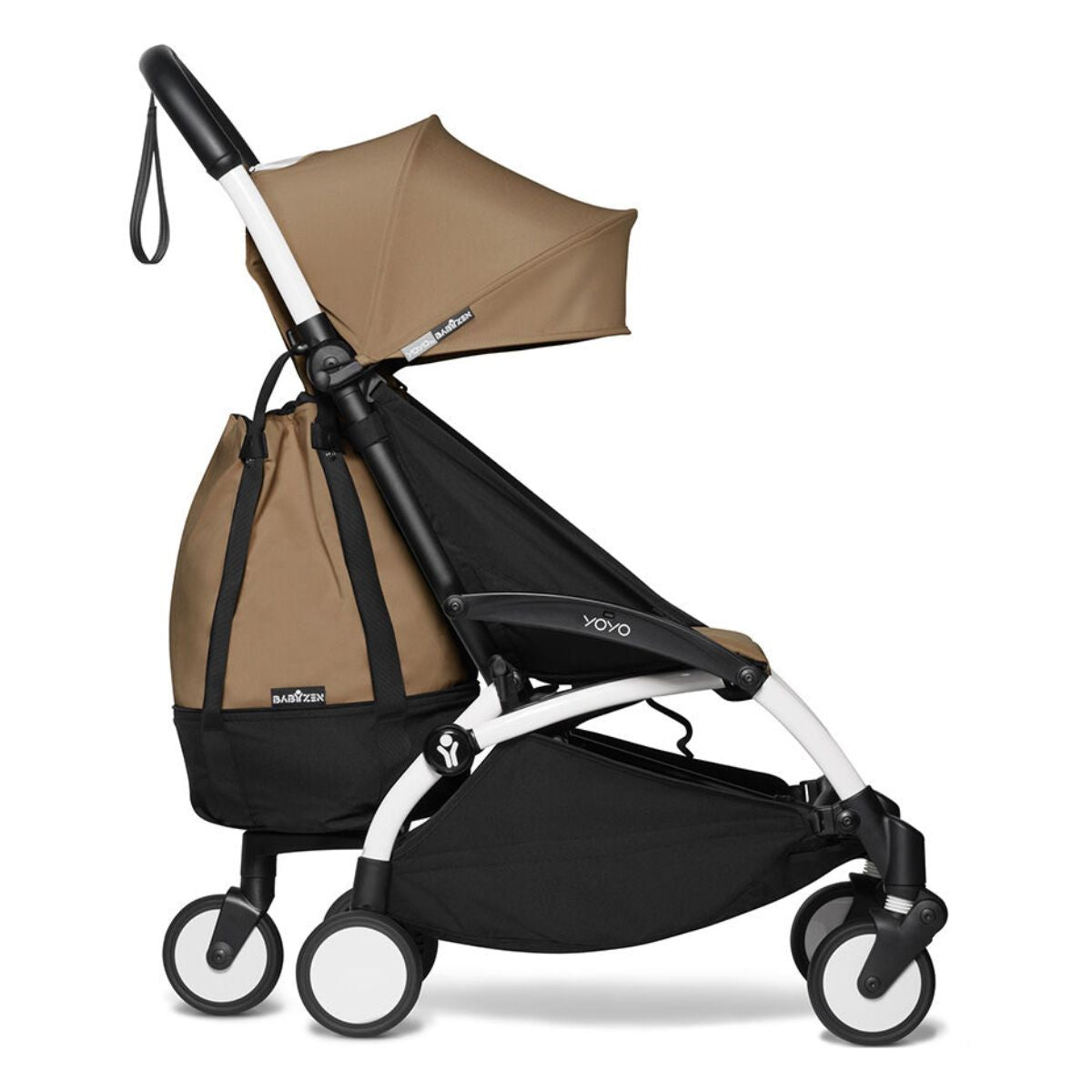 Babyzen Yoyo2 and Yoyo+ Rolling Bag - Toffee - Designed for Every YOYO Configuration