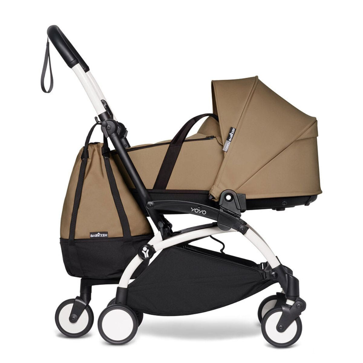 Babyzen Yoyo2 and Yoyo+ Rolling Bag - Toffee - Quick & Easy Installation