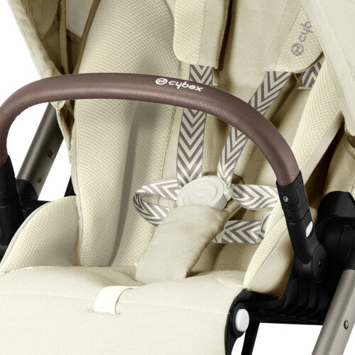 Cybex Balios S Lux 2 Stroller - Taupe/Seashell Beige