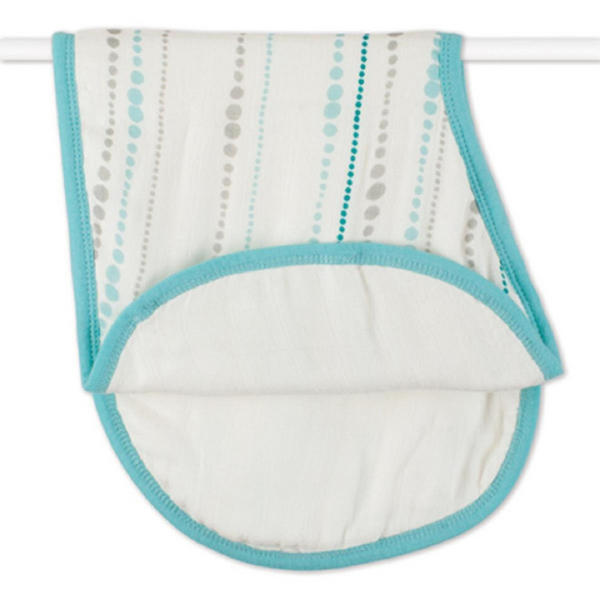 Aden Anais Bamboo Burpy Bib Azure