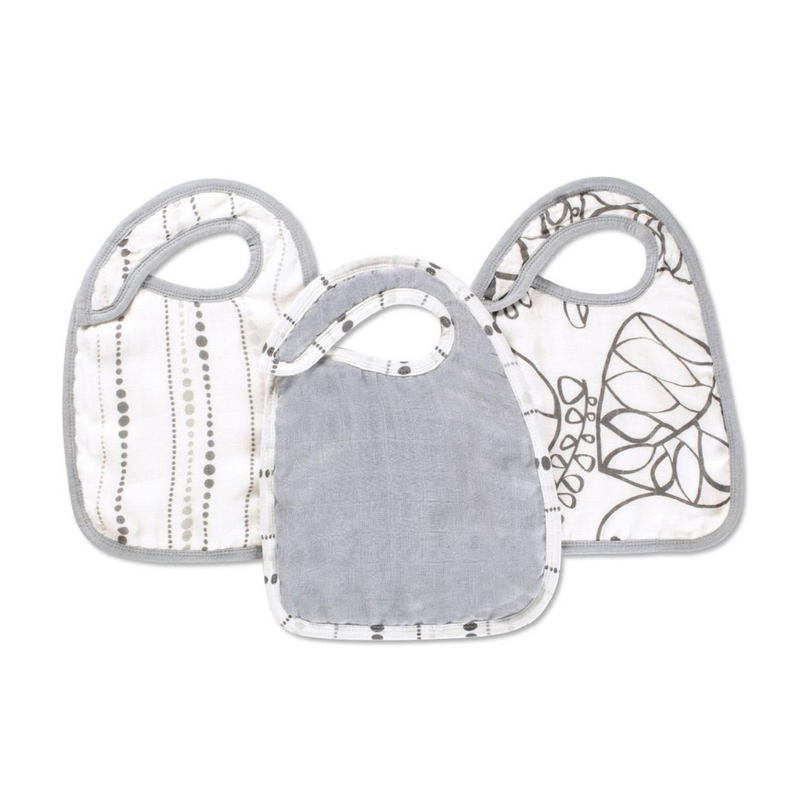 Aden Anais Bamboo Snap Bib Moonlight