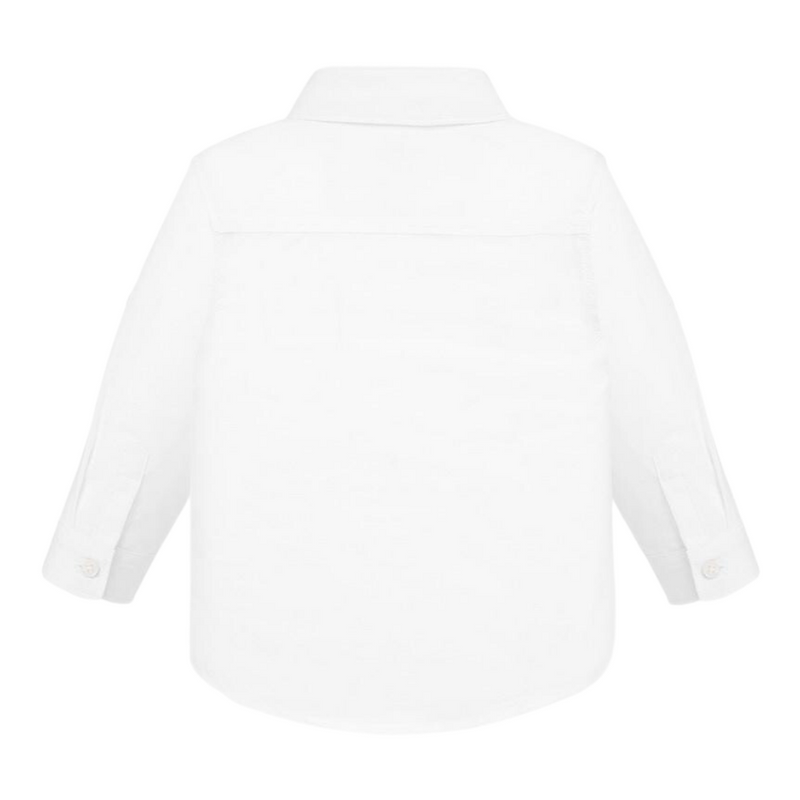 Mayoral Basic Linen L/s Shirt White