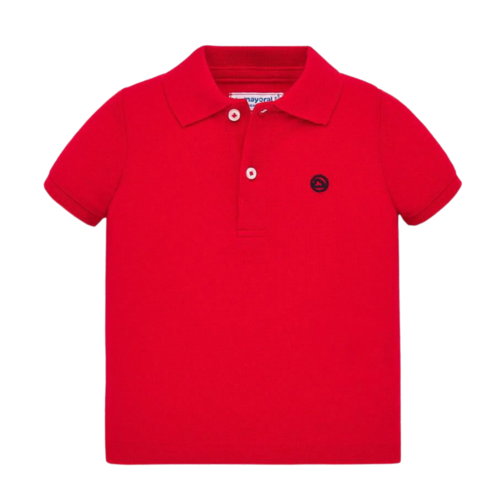 Mayoral Basic S/S Polo Hibiscus