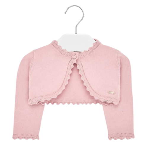 Mayoral Basic Knitted Cardigan Pink