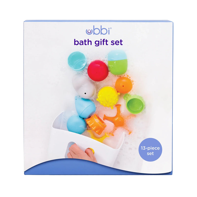 Ubbi Bath Time Essential Gift Set - Muted