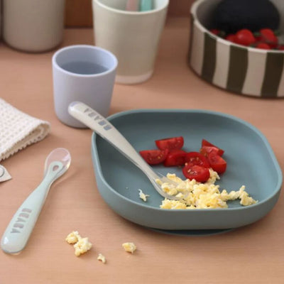 Beaba Baby First Foods - Travel Set of 2 - Clay