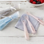 Beaba Baby First Foods Silicone Spoons - Set of 4 in Rose